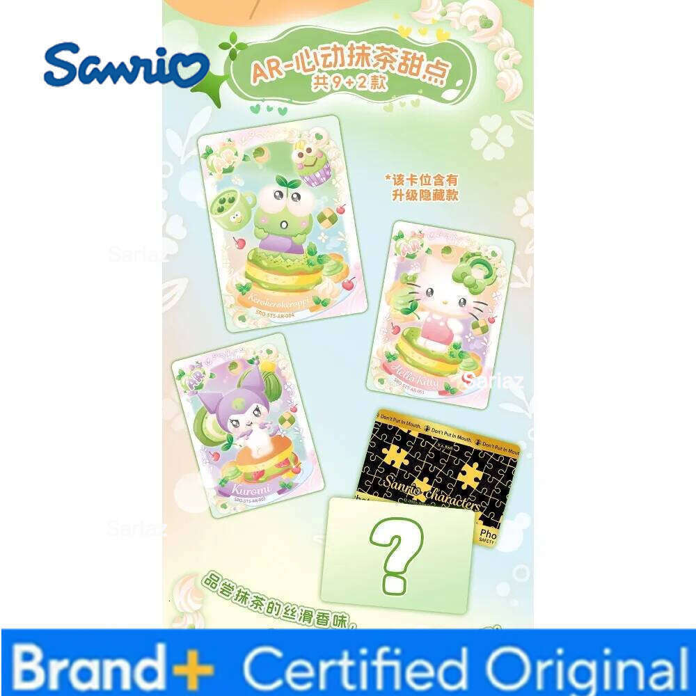 Sanrio Genuine Kabao Characters Collection Cartoon Lovely Anime Creative and Unique Graffiti Notebook Cards Children Gifts H260130