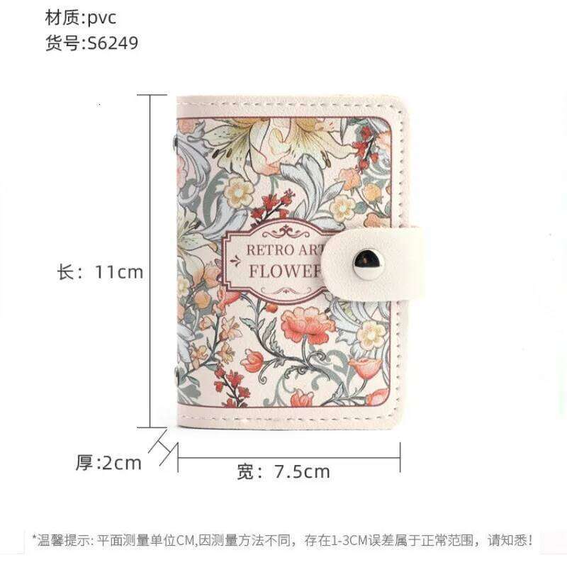 New 20 Pockets Wallets PU Leather Large Capacity Money Bag Lightweight Waterproof Business Card Case Women Z260130