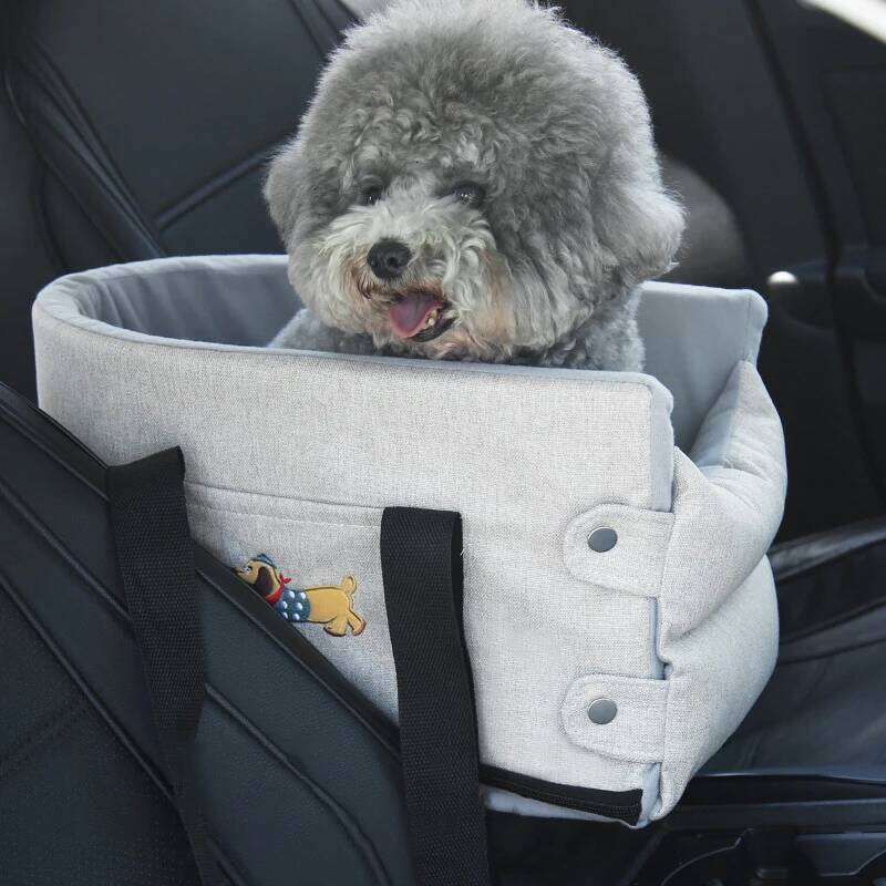 Central Seat Bed Portable pet nest easy to clean removable portable Car Transport Dog Accessories 26H0130
