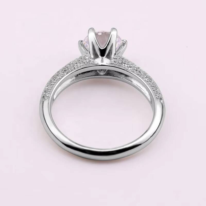 2026 Stone Rings Women Moissanite Diamond Jewellery Engagement Silver 925 Ring Jewelry