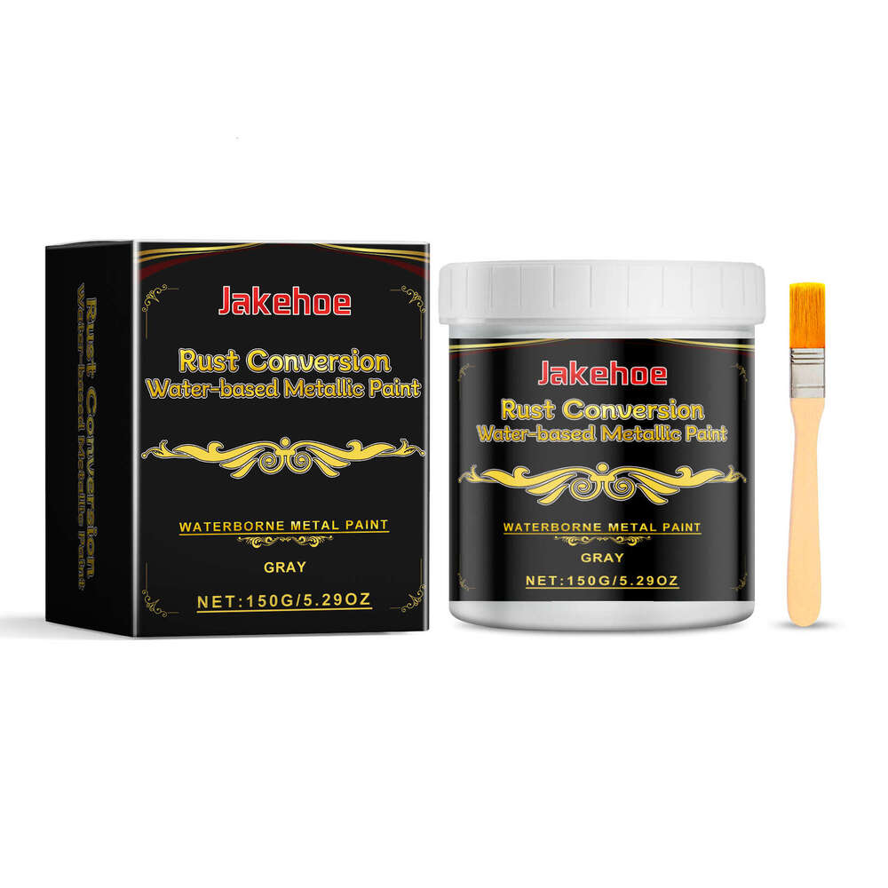 Jakehoe Rust Remover Water-based Metal Anti-seepage Quick-drying Waterproof Anti-abrasion Multi-purpose Floor Paint S260130