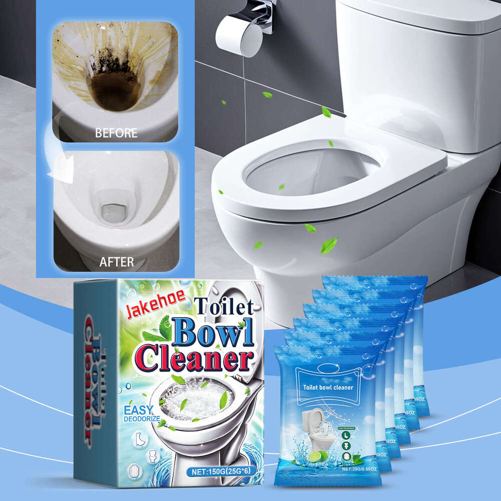 Jakehoe Foam Household Stain Remover Toilet Stubborn Stains Scale Cleaner Powder S260130