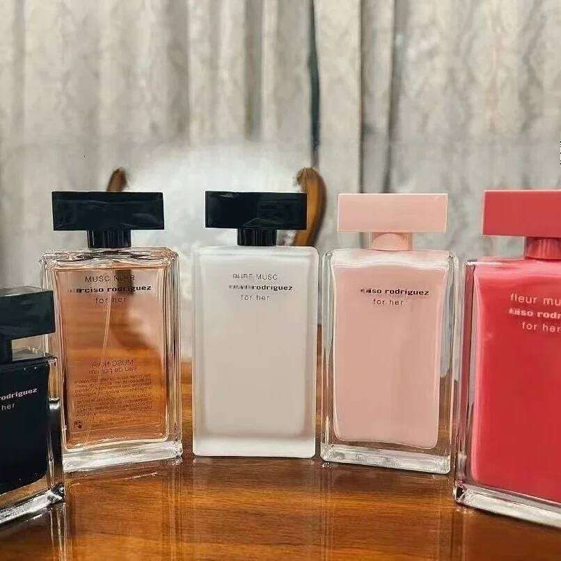 Elegant Musk Floral Eau de Toilette for Women, Luxury Pink Bottle Perfume, Day to Night Fragrance H260130