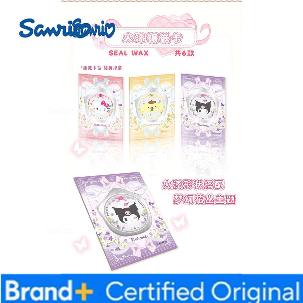 Sanrio KABAO Genuine Collection Dreamy Flower Blossom Theme Tear Pull Polaroid Card Child's Favorite Healing Cartoon Gift H2601301