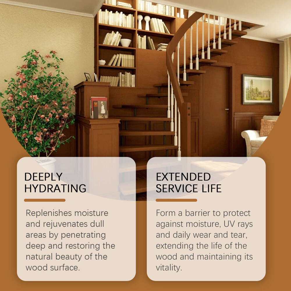 JAKEHOE Wood and Furniture Floor Polishing Care Renovation Cleaning Maintenance Oil S260130