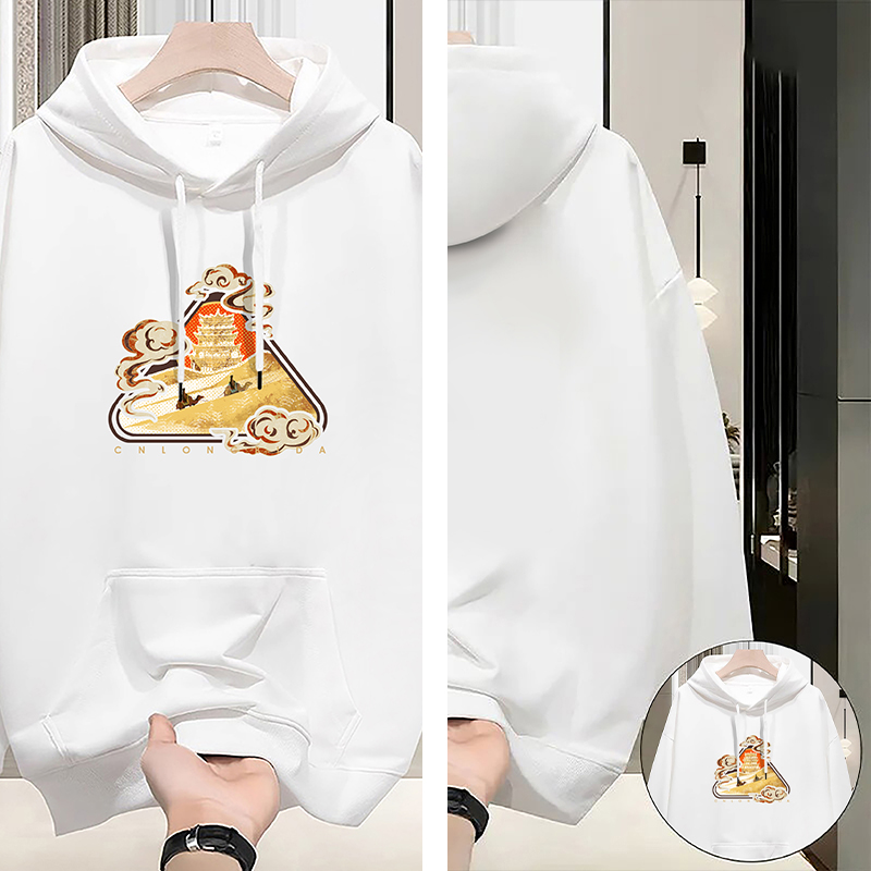 Contemporary Male Outerwear Piece Premium Quality Pullover Cardigan Embracing East-West Fashion Trends