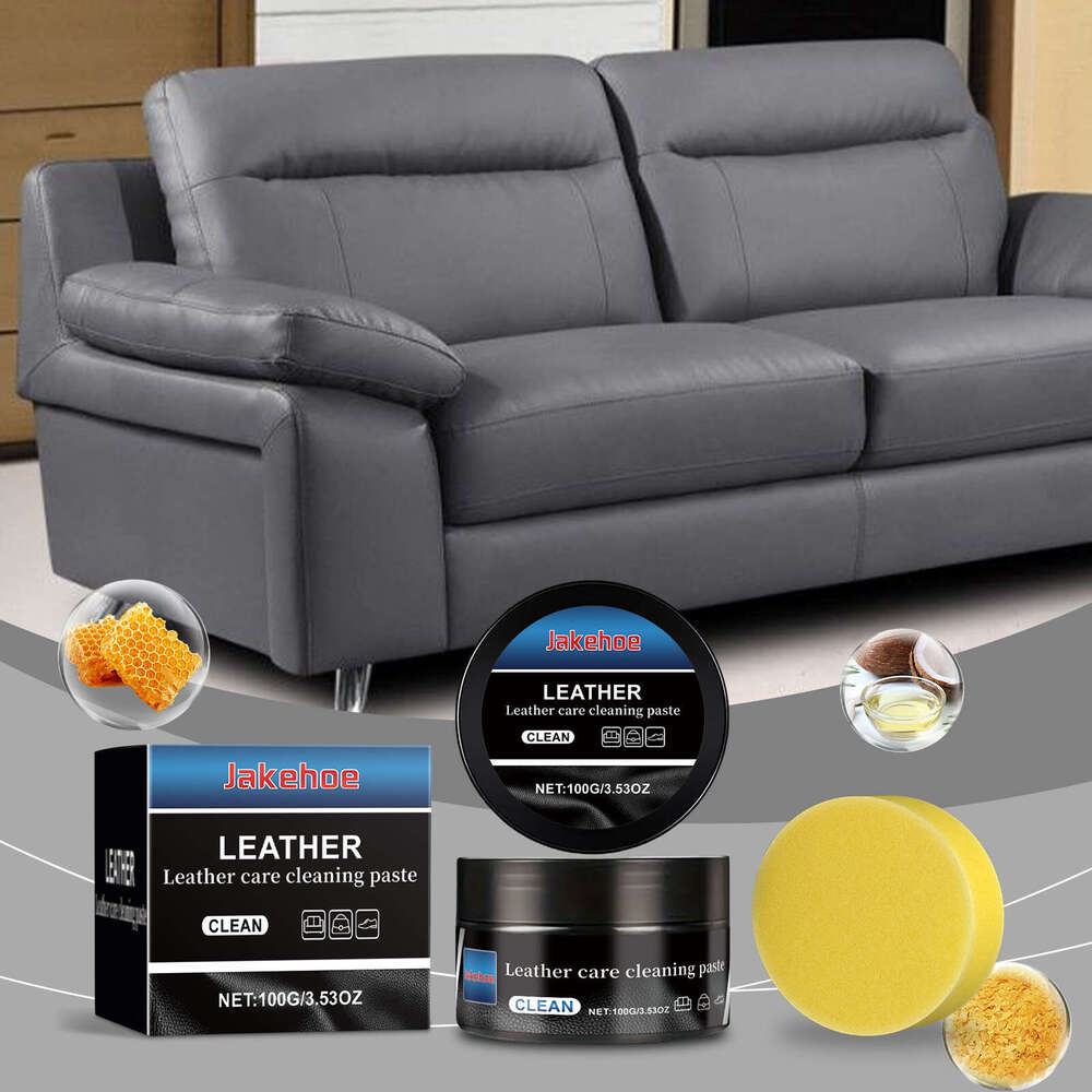 JAKEHOE Cream Furniture Polishing Care Leather Sofa Cleaning Renovation Maintenance Agent S260130