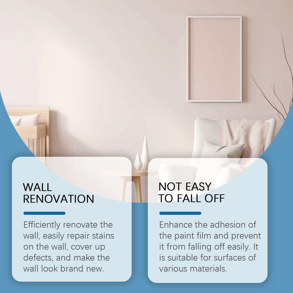 Jakehoe Kit Quick Drying Long-lasting Protection Suitable for Various Wall Crack Repair Paste S260130