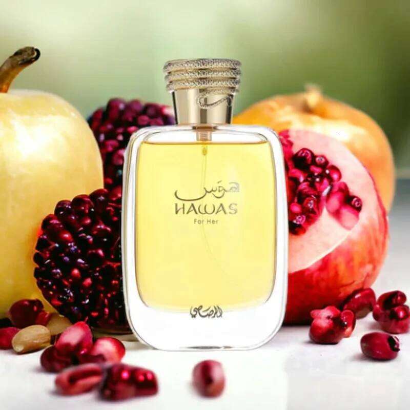 100ML RASASI Hawas Her Fragrance Arabian Women's Perfume Pheromone Cologne for Man Birthday Present Makeup Beauty H260130