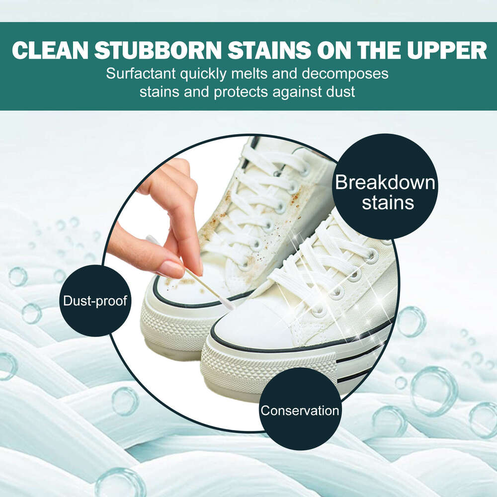 JAYSUING White Cleaner Shoe Edge Blackening Stain Removal Whitening Instant Clean No-Wash Cleaning Agent S260130