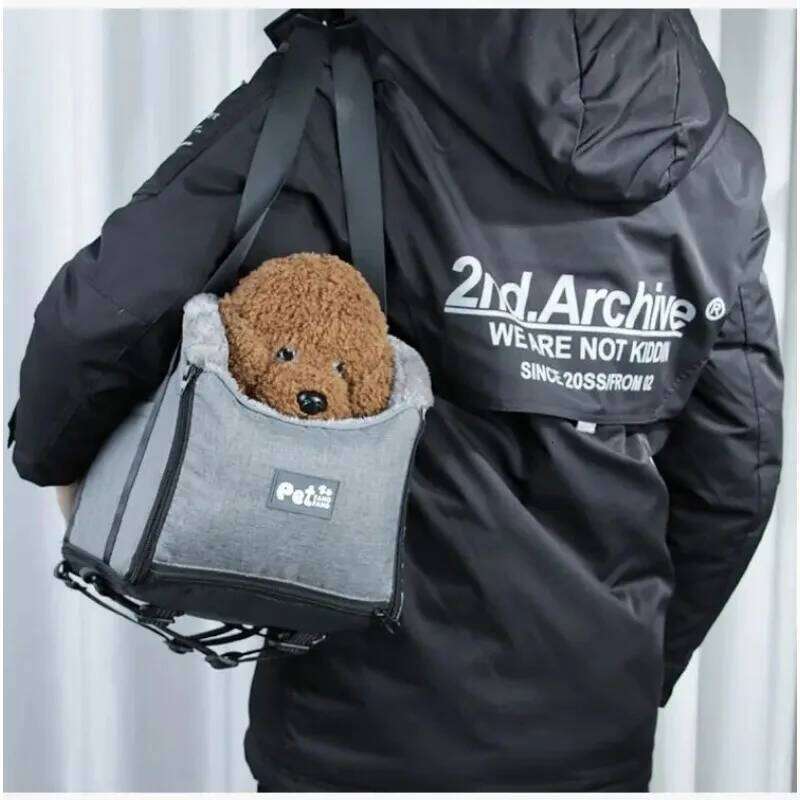 Portable Car Safety Seat for Small Dogs Travel Central Control Cat Transport Protector Dog Bags Pet Carrier Accessories 26H0130