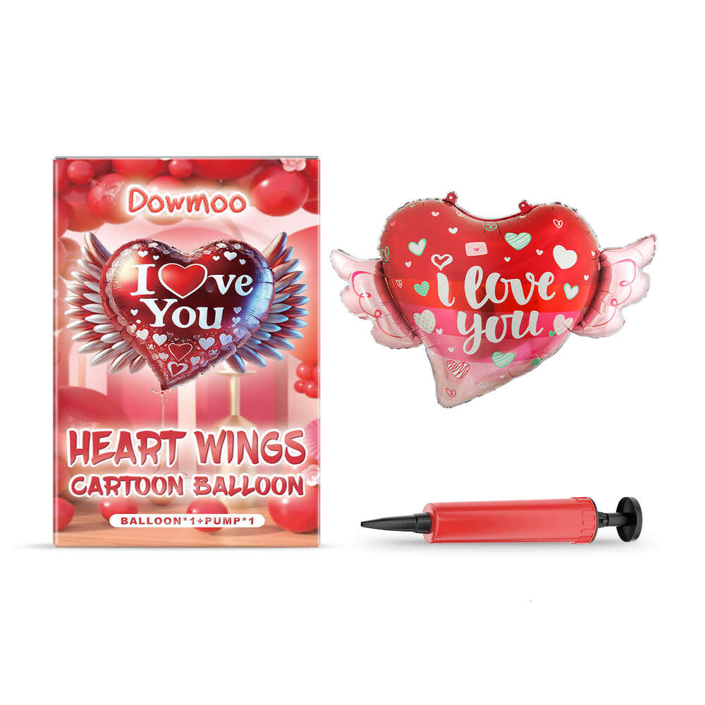 Dowmoo Atmosphere Balloon Set Valentine's Day Proposal Wedding Anniversary Date Birthday Party Decoration S260130