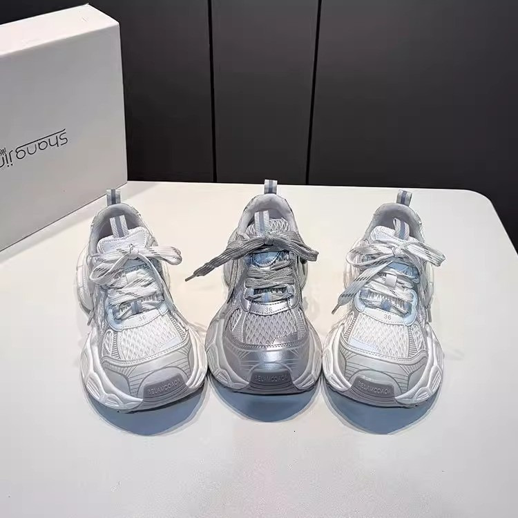 Ddmybagsvip Spring Summer New Platform Sole Fashion Lace Up Trendy Casual European Hot Selling Motorcycle Street Style Dad Shoes Outdoor Shoes