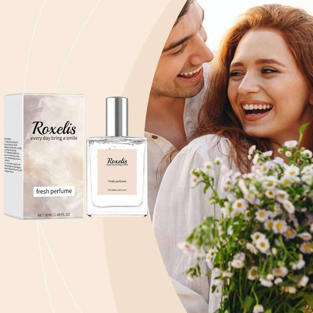 Roxelis 50ml Vanilla Light Pheromone Natural Fresh Lasting Fragrance Elegant Lady Flirt Dating Attract Charming Perfume H260130