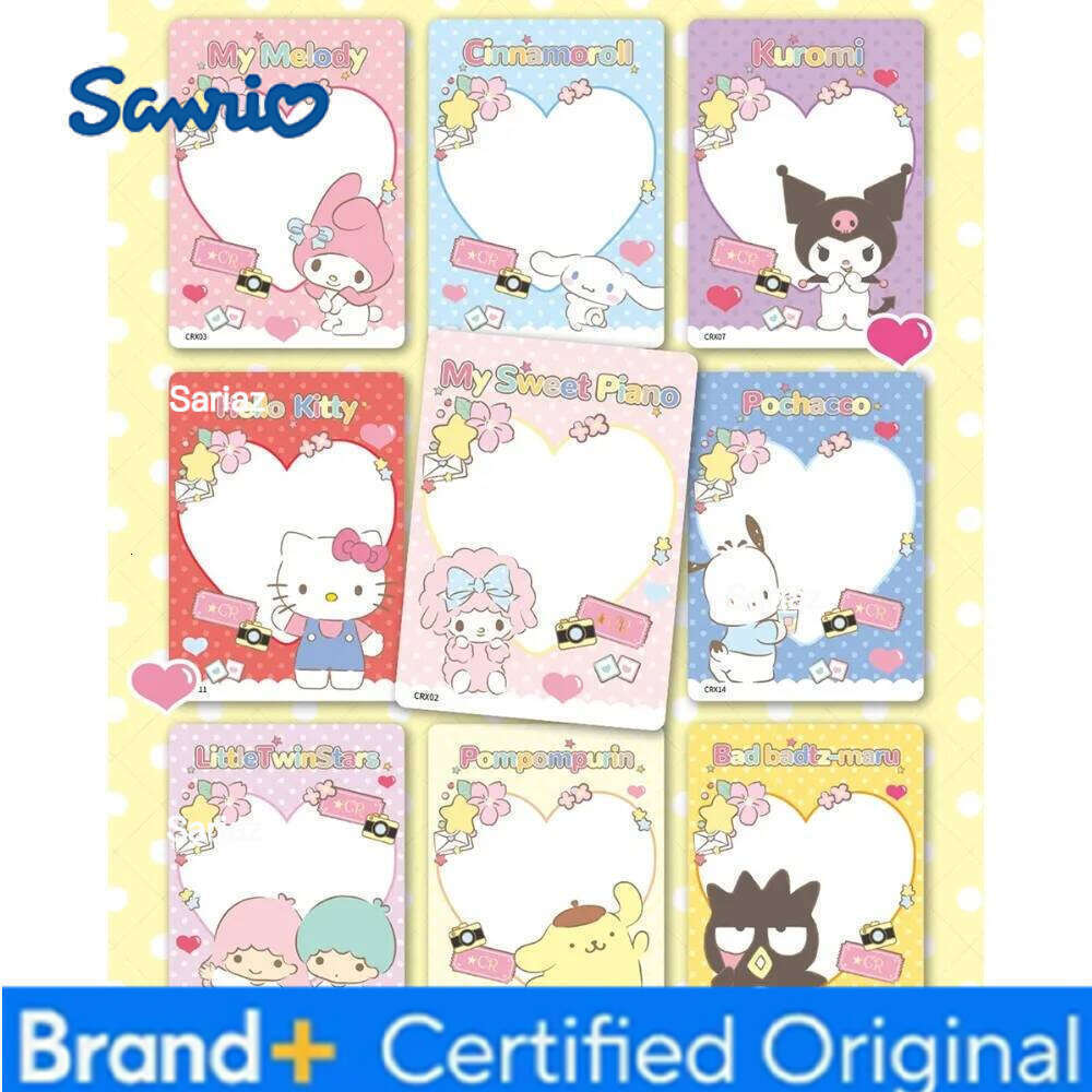 Sanrio VANCARD'S Collection for Children Popular Japanese Anime IP Hello Kitty Cute Star Party Series Trading Cards Gifts H2601301