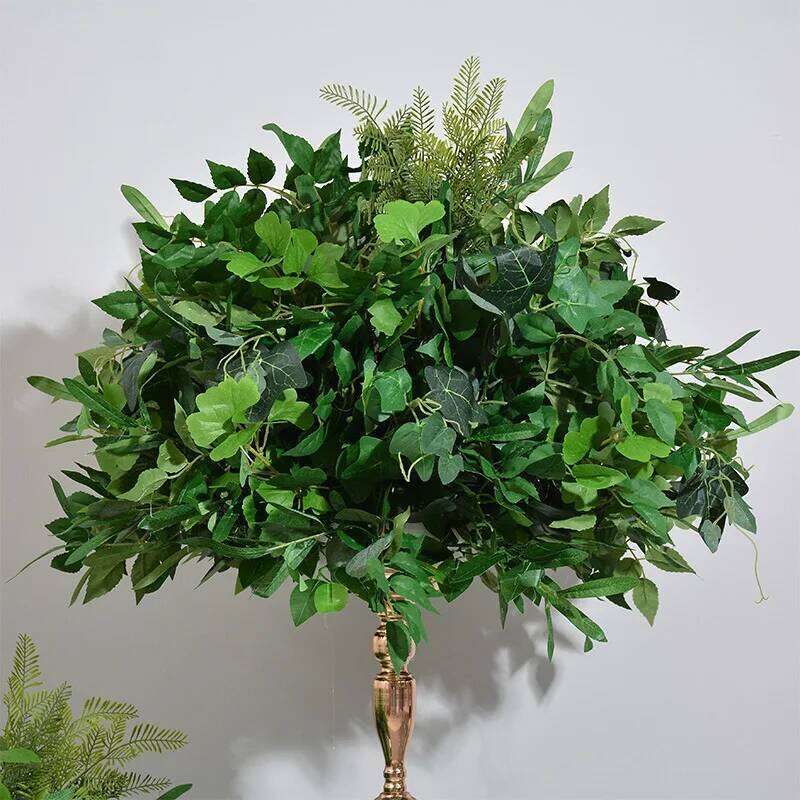 Greenery plant Leaves Flower Arrangement Wedding Backdrop Props Party Arch Hanging Floral Stage Floor Flowers Decor props W260130