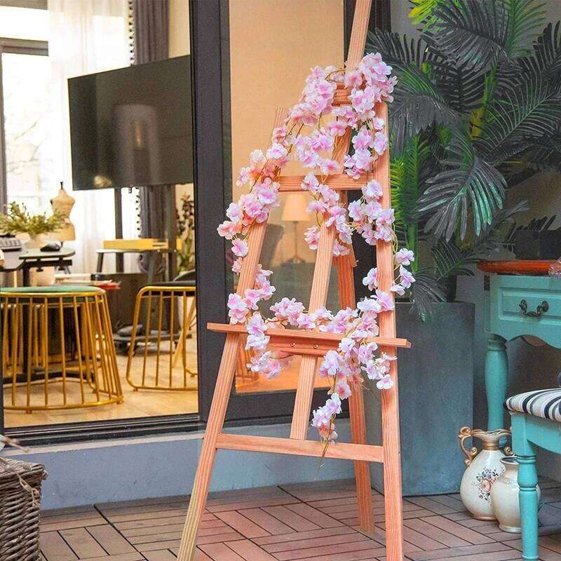 180CM Artificial Sakura Flowers Vine Wedding Garden Rose Arch Home Party Decoration Christmas Bridal Fake Silk Scrapbook Plants Y260130