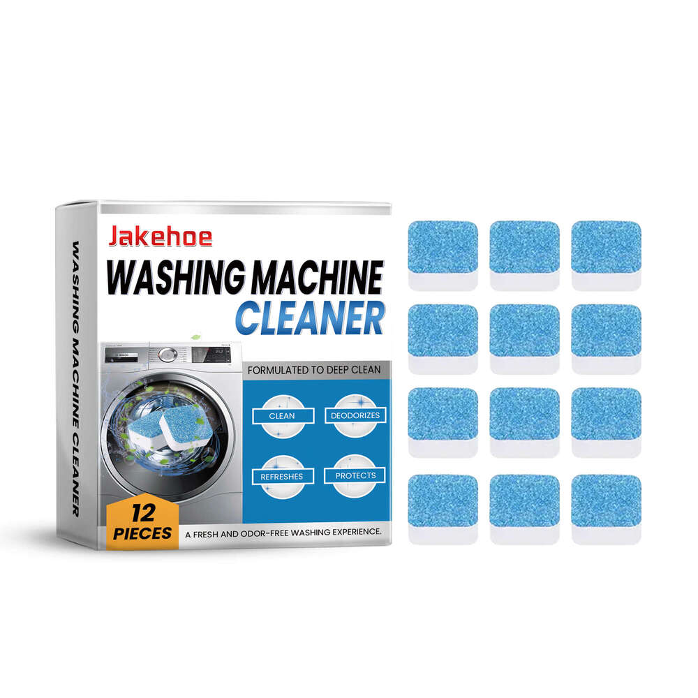 Jakehoe Descaling Household Drum Washing Machine Odor Dirt Cleaning Tablets S260130