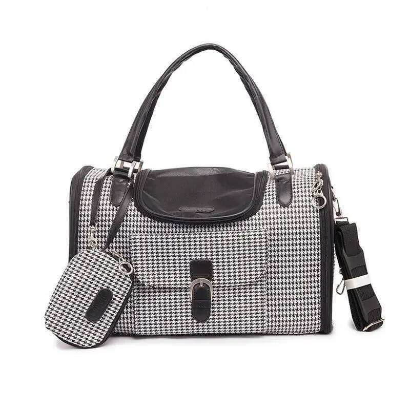 New Pet Dog Carrier Handbag Shoulder Bag Travel Tote Sided Small Large Cat Purse - view 3