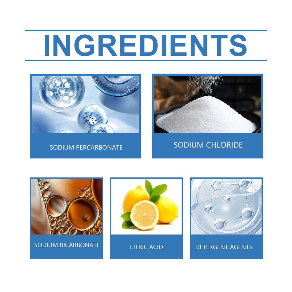 JAKEHOE Tablets Household Convenient Gentle Cleaning Descaling Deodorizing Daily Care Ice Maker S260130