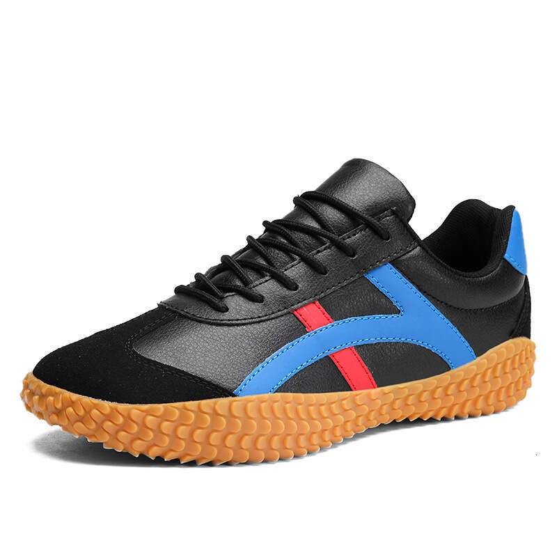 Hot-Selling Large Size 47 Unisex Tug-of-War Leather Casual Couple Forrest Gump Non-Slip Team Building Sports Shoes Wholesale for Men