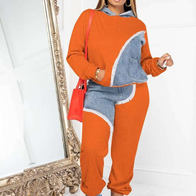 Ladies Sportswear Set Women Sport Leisure Suit Women s Clothing fashionable casual sweatshirt leggings long two piece suit