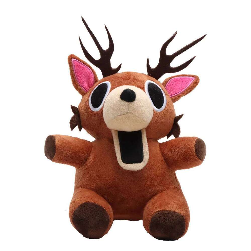 25cm 99 Nights in the Forest Merchandise Plush Toys Deer Buddy Stuffed Doll for Kids Game Fans Gift Y260128