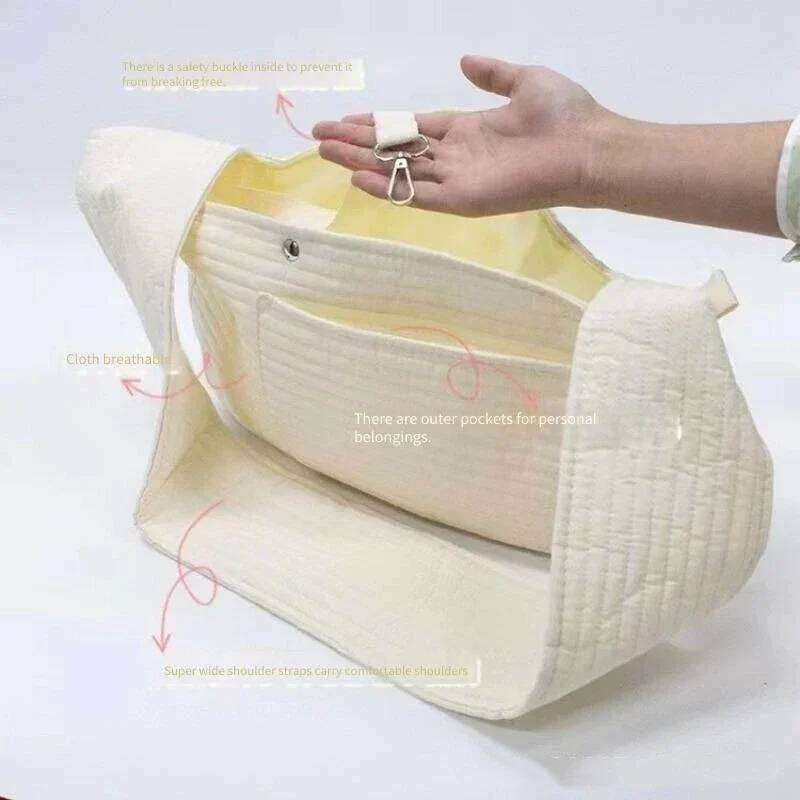 Portable Outdoor Travel Bag Lightweight Crossbody/Sling Shoulder Carrier Practical for Puppies & Cats Pet Carrying Accessory 26H0130