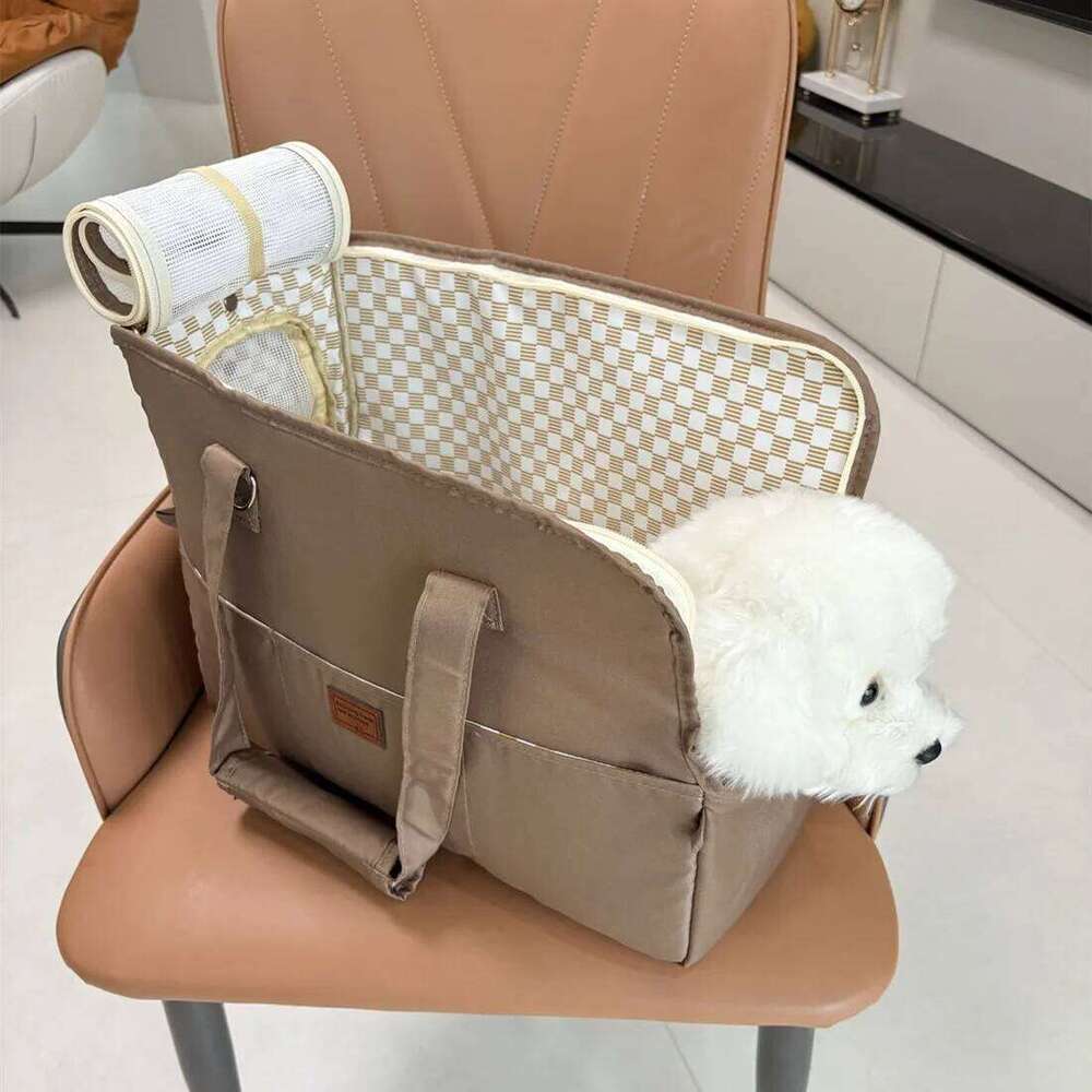 Set 4 piecBreathable Pet Carrier Shoulder Bag for Cats And Small Dogs Safe Travel Handbag Puppy Chihuahua Yorkshire Dog Supplies 26H0130