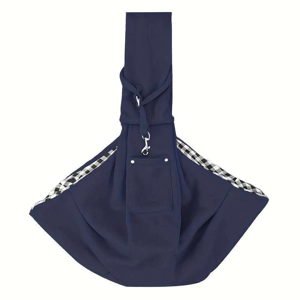 Escape-Proof Dog & Cat Sling Small Pets Under 16lbs -Ideal for Daily Walks and Outdoor Activities, Pet Carrier 26H0130