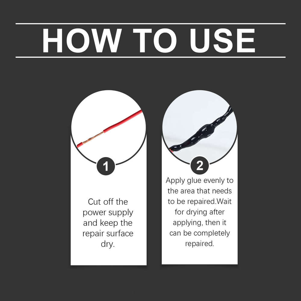 Jakehoe Sealant Liquid Waterproof Leak Eco-friendly Multi-functional Electrical Wire Insulation Repair Glue S260130c'c