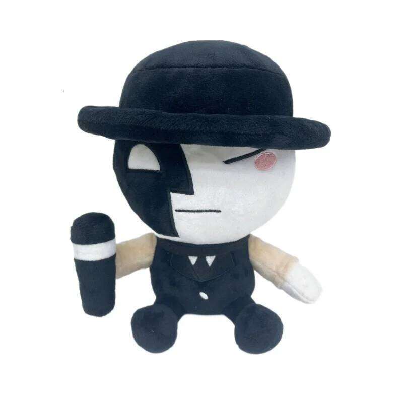 25cm New Die of Death Artful Plushie Anime Figures Cartoon Plushies Stuffed Doll Peripherials Decoration Kid Toy Birthdays Gifts Y260128