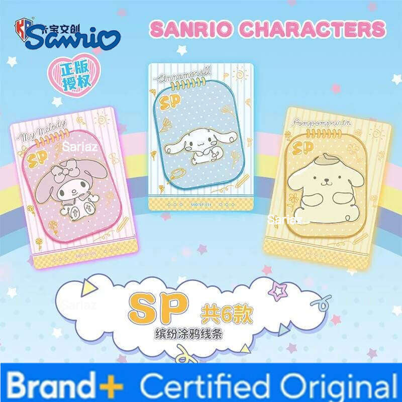 Sanrio Genuine Polaroid Party Animation Cartoon Game Collection Card Peripheral Children Toy Holiday Gift H260130