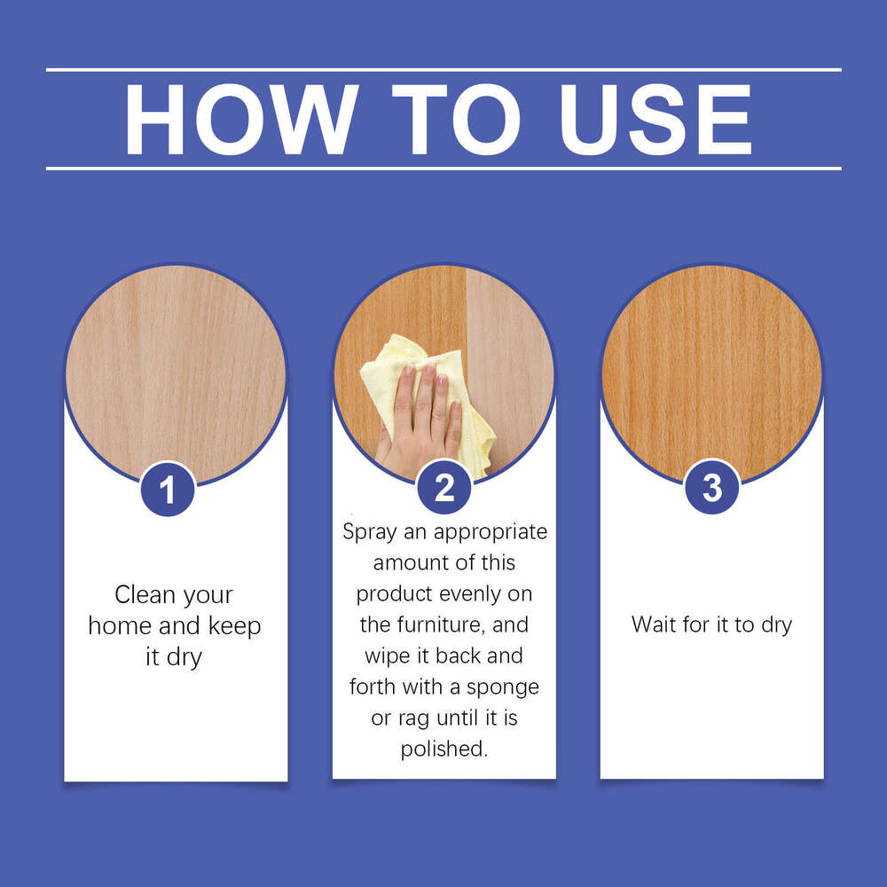 Jakehoe Beeswax Polish Designed for Surfaces Nourishing and Protecting Wood Gloss Durable Spray S260130