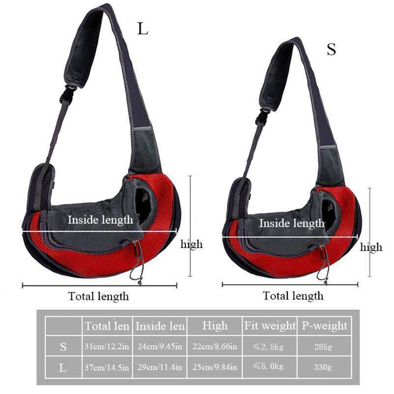 Dog Breathable Mesh Pet Backpack Carrier for Small Dogs & Cats Chihuahua-Friendly Outdoor Travel Shoulder Perros Bag 26H0130