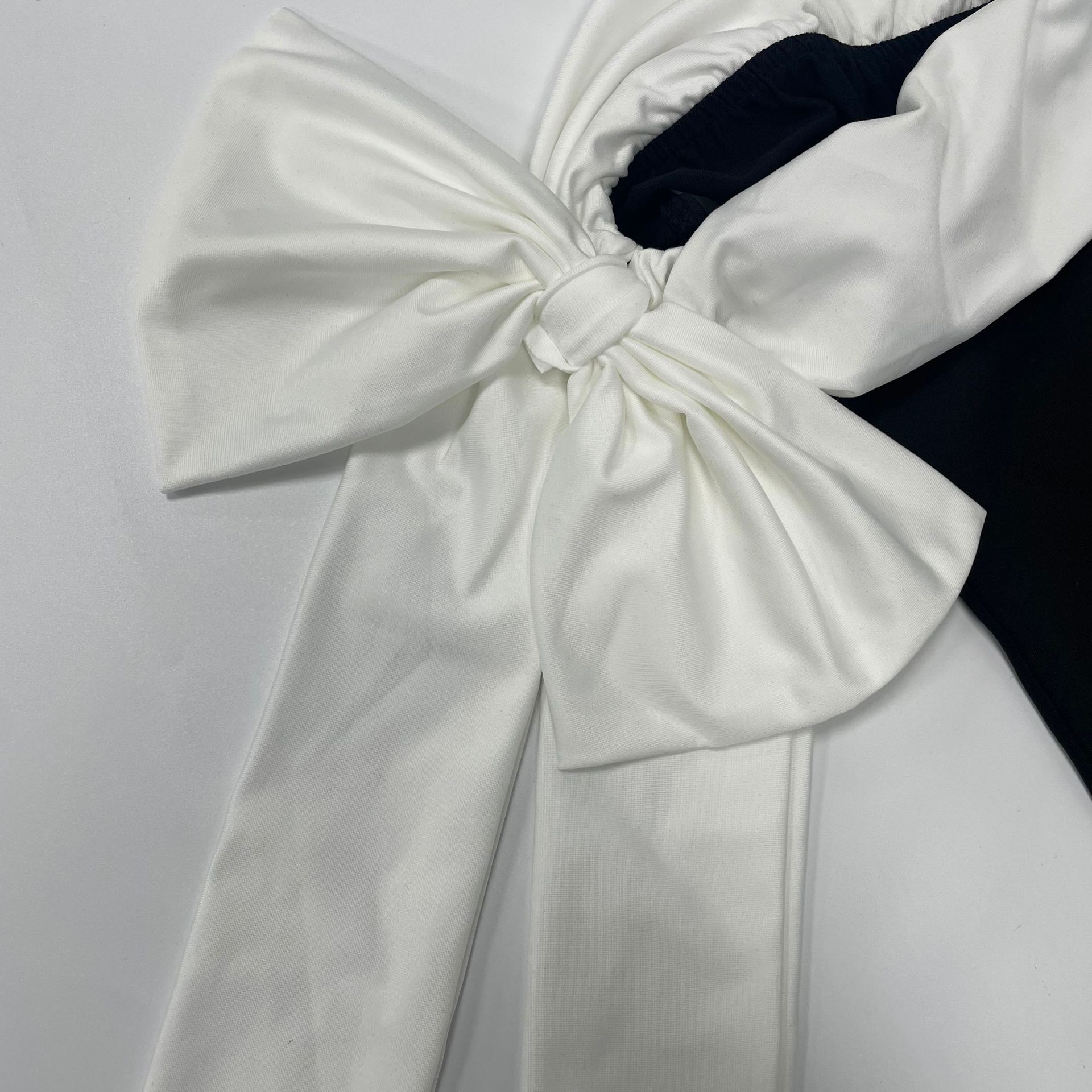 Color Block Slash Neck Bow Bandage Sexy Bodycon Maxi Prom Dress Summer Women Elegant Y2K Clothes Wedding Evening Party