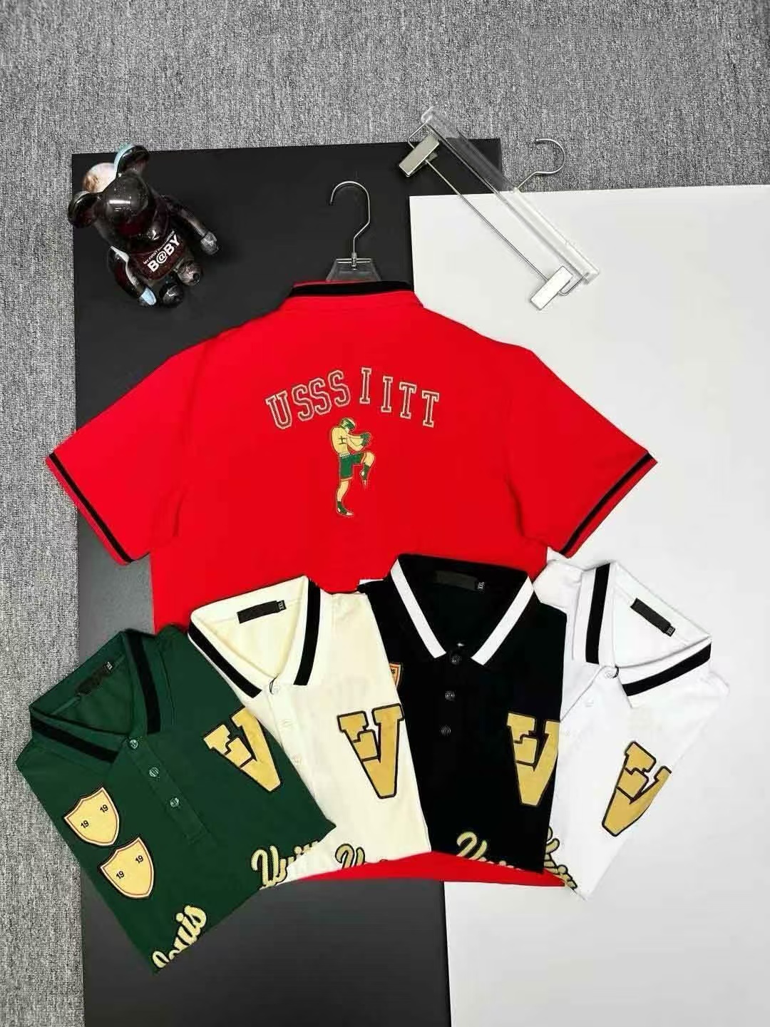 Summer New Mens Polo Shirts Luxury Designer Short Sleeve Fashion T Shirt fashion embroidery short sleeves tops turndown collar tee casual tops Multiple styles