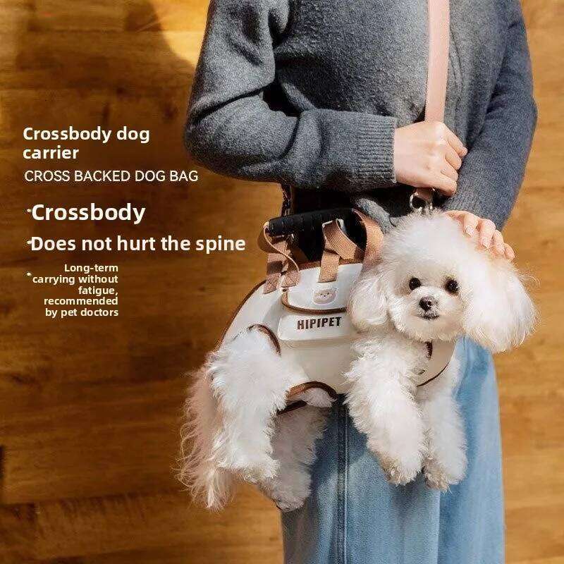 Convenient for Pets To Go Out Small Dogs and Cats New Shoulder Bag Can Be Slung with Portable Cartoon Strap Bag. 26H0130