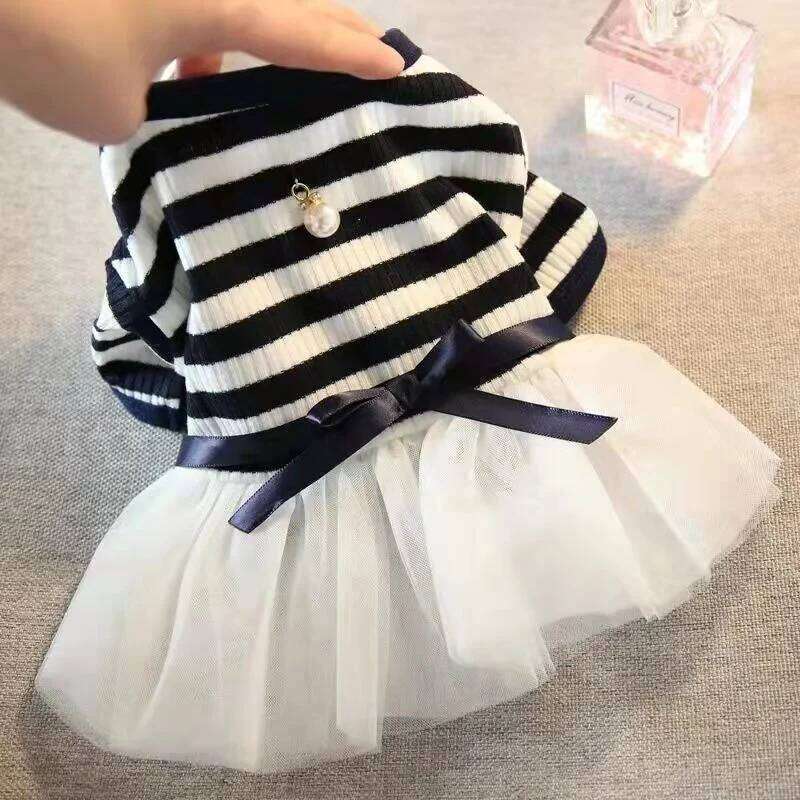 Summer Princess Pet Dress Dogs Little Small Puppies Animal Cat Tutu Wedding Party Skirt Clothes for Chihuahua Yorks H260129