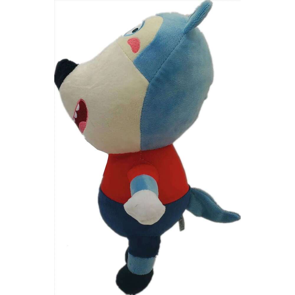 2pcs/Lot 30cm Plush Toys Cute Soft Animal Stuffed Plushes Wolfoo & Lucy English Cartoon Dolls for Kids Birthday Xmas Gift Y260128