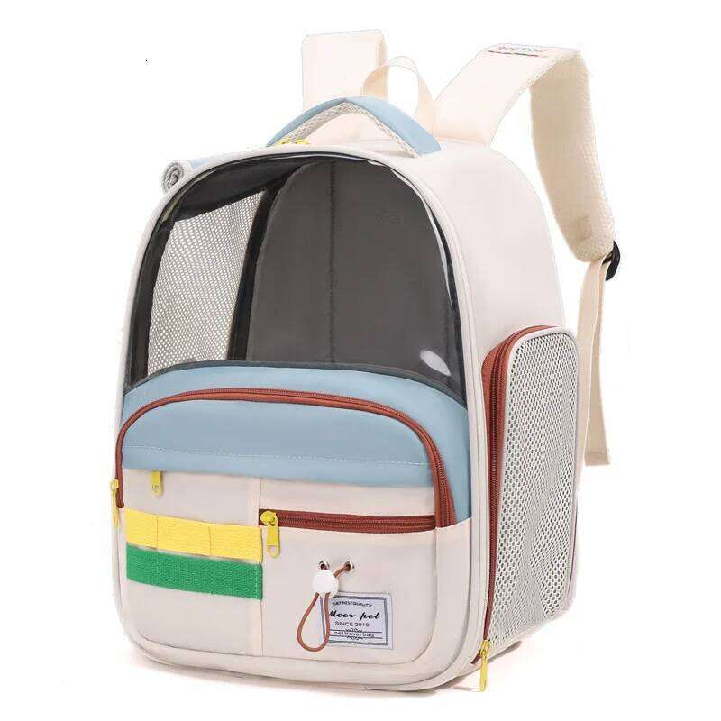Portable Outdoor Cats Dogs Backpack Carying Bag Comfortable Breathable Large Capacity Shoulder Handbag for Pet Products 26H0130