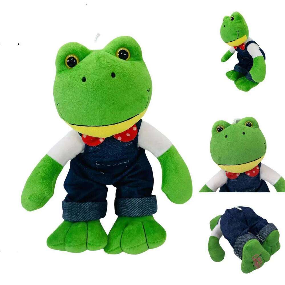 Hot Cute Magic Expression Doll 25cm Cartoon Girl Plush Toy Soft Long Leg Frog Kids Christmas Gift Y260128