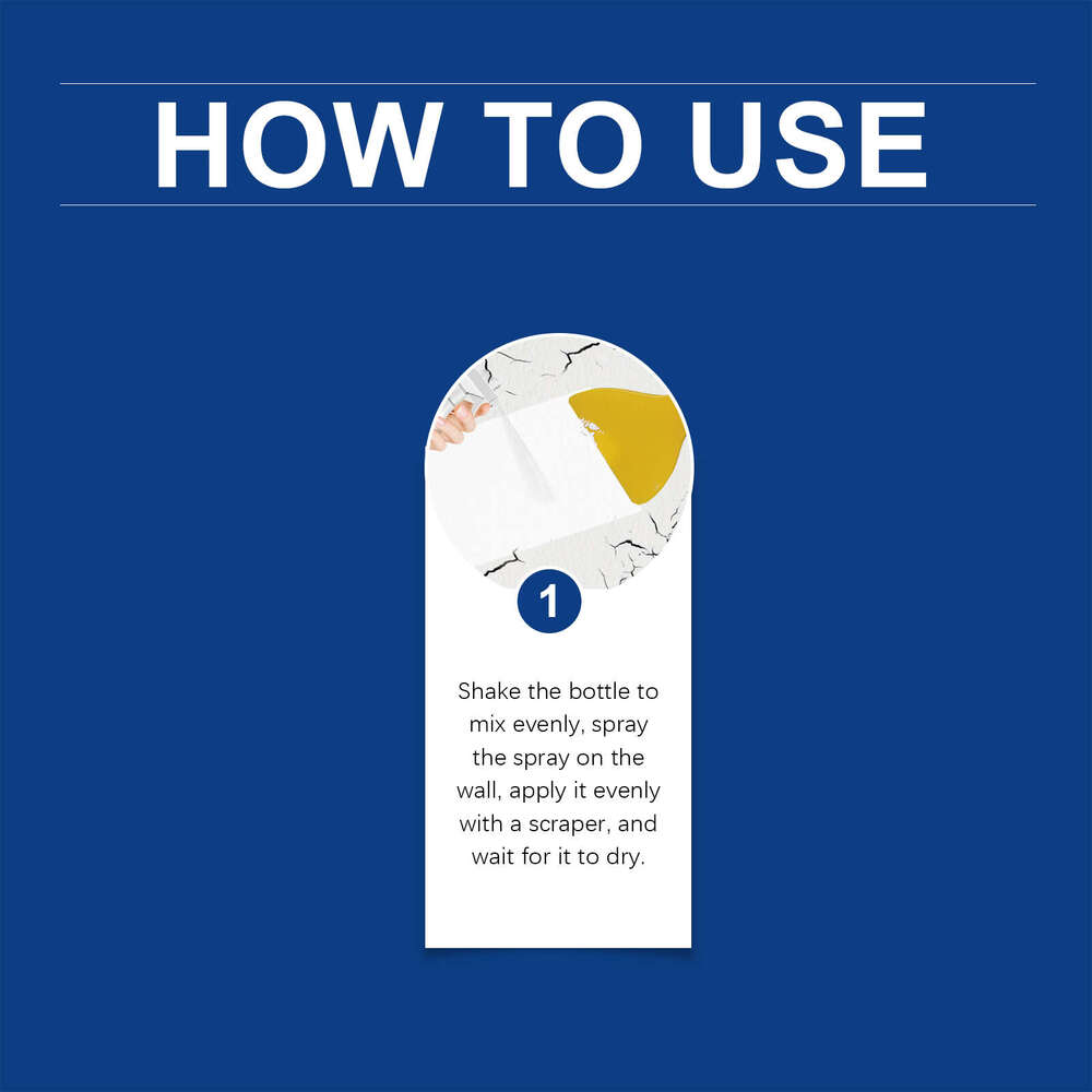 Jaysuing Repair Stain Removal Waterproof Sun-resistant Paint Cover Wall Renovation Spray S260130