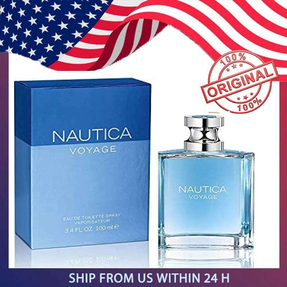3.4-Ounce VOYAGE Spray for Perfume For Men By NAUTICA Eau De Toilette Holiday Gifts H260130