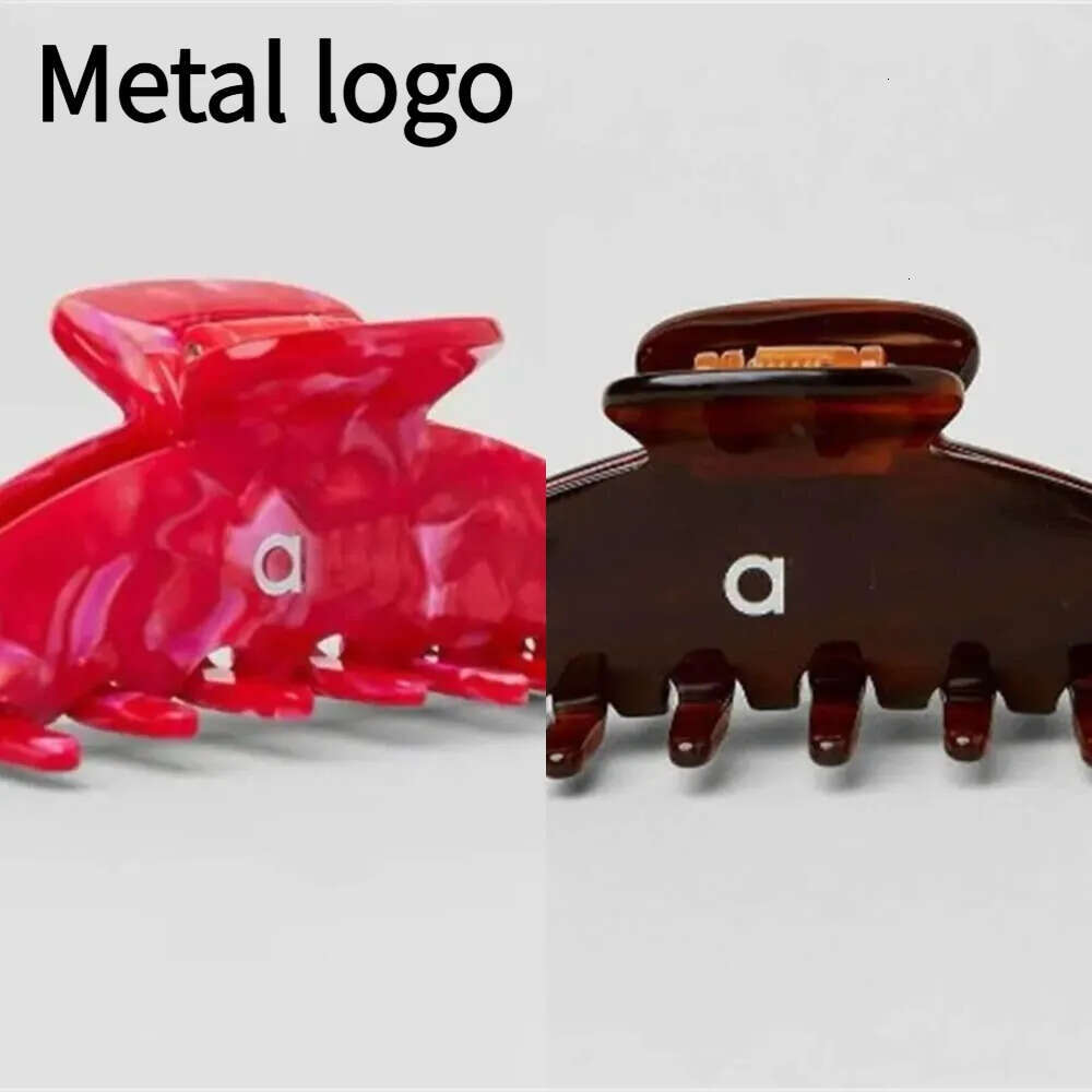 Fashion Letter Girls Barrettes Designer Shark Hairpin Hairclip Classic Hair Accessories Elegant Style Claw Clips Metal logo