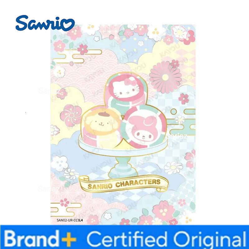 Sanrio KAYOU Family Qu Ying Pack Series 2 UR008-019/SSR015-030 Single Sheet Characters Anime Genuine Collection Card H260130