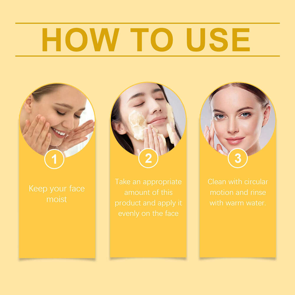 EELHOE Turmeric Foam Gentle Cleansing Skin Pore Care Solution Mousse Cleanser