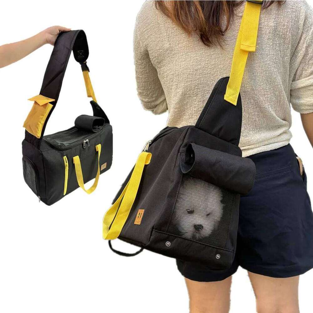 backpack ,cat and travel portable Crossbody Shoulder Bag, Waterproof Oxford cloth Pet one shoulder crossbody dog bag 26H0130