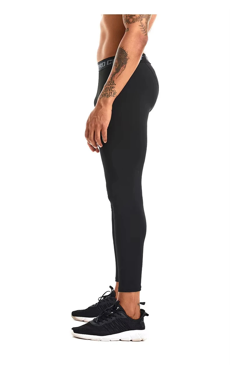High-Performance Compression Leggings for Men Fitness Workouts Tights for Enhanced Fitness Performance and Running Comfort 260130
