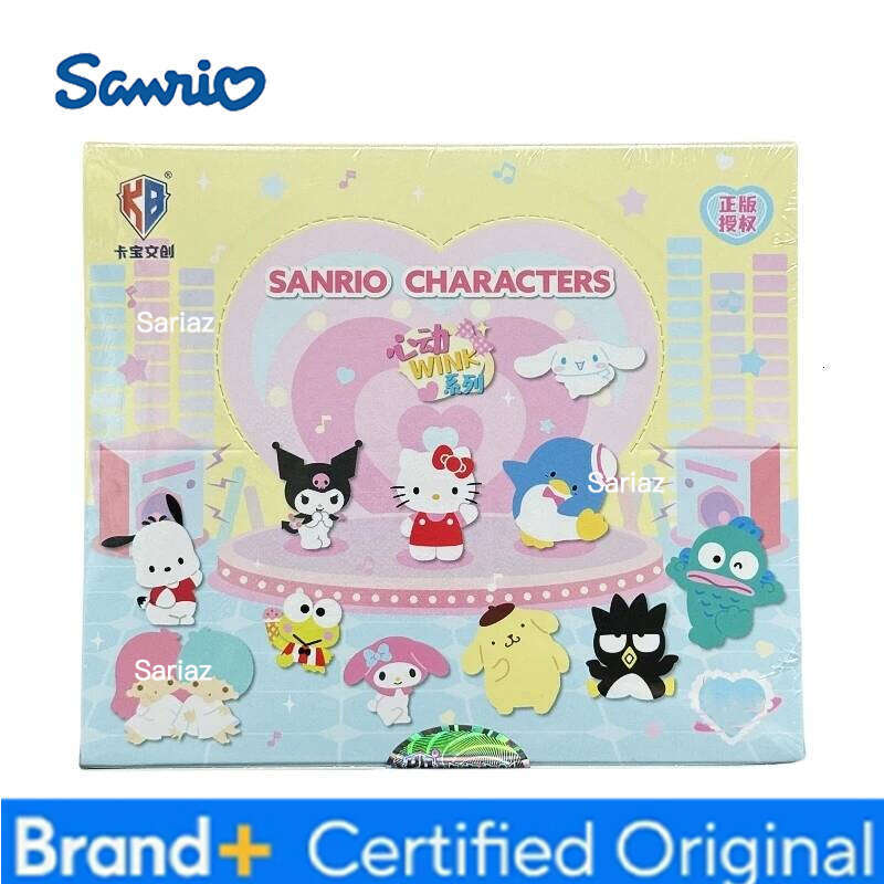 Sanrio New 108Pcs/Set Classic Anime Character Kuromi Wink Cinnamoroll Hello Kitty Melody Children's Gift Collection Hobby Cards H260130